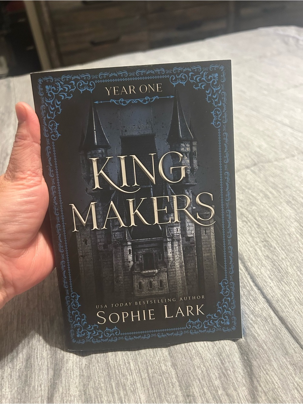King Makers by Sophie Lark - Dark Blue & Black Hardcover Paperback